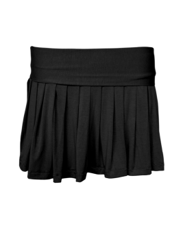 dance pleated mini skirt / earth tones