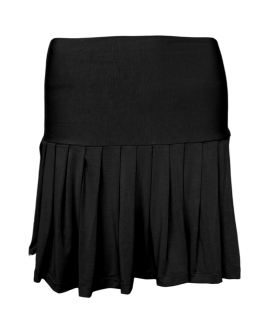 dance pleated mini skirt / earth tones