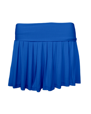 dance pleated mini skirt / primary colors