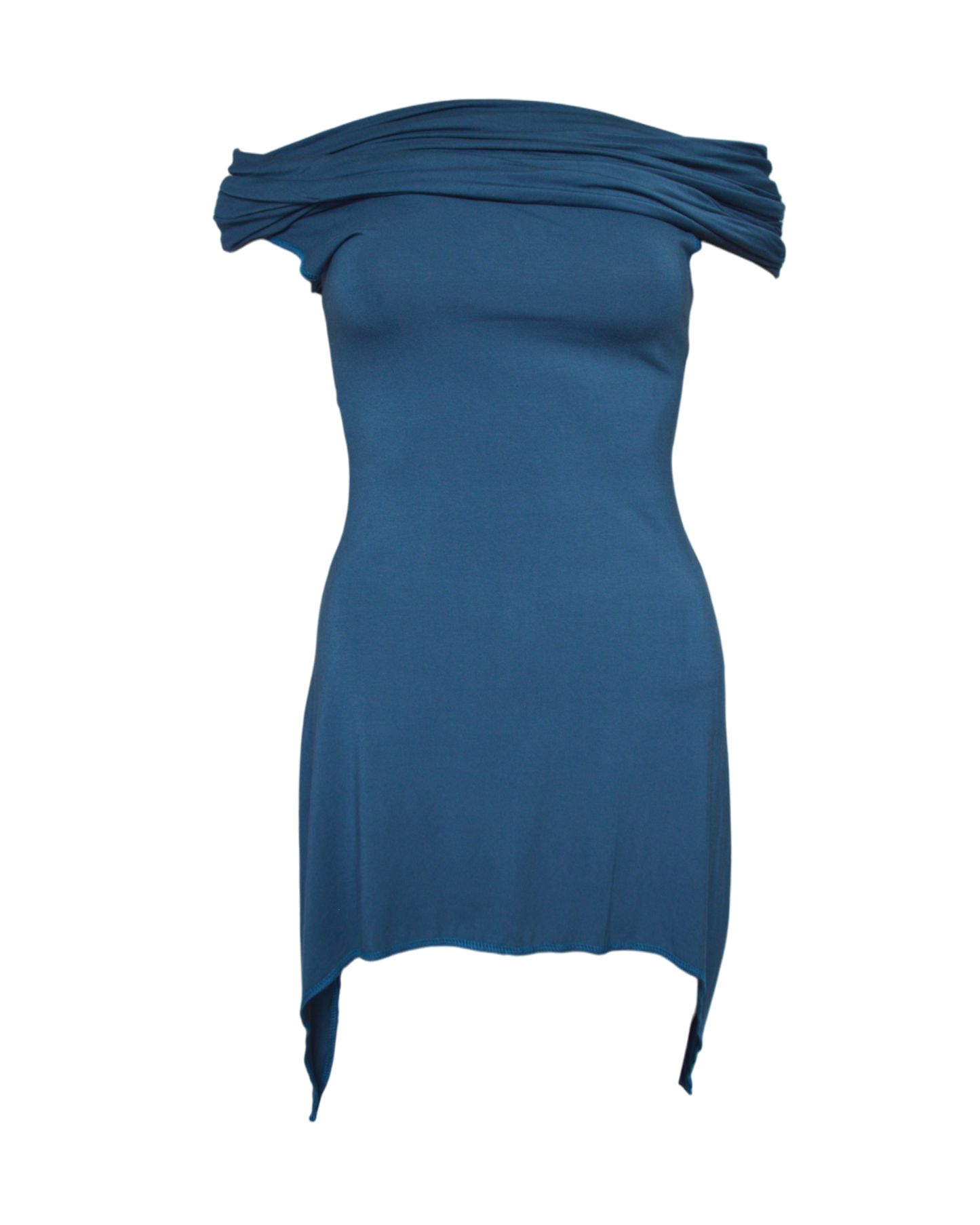 Gladiatrix Mini Dress in Captain Blue