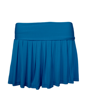 dance pleated mini skirt / primary colors