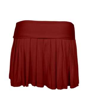 dance pleated mini skirt / primary colors