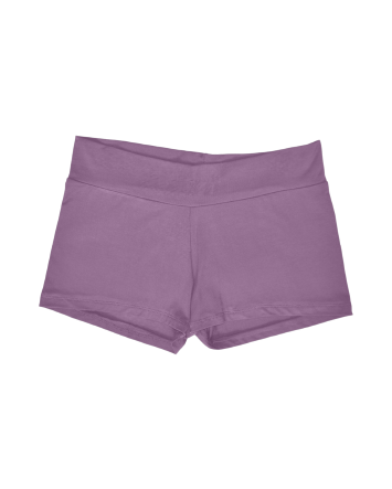 simple mini short / purple mauve