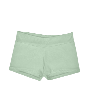 simple mini short / sage green