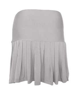 dance pleated mini skirt / earth tones