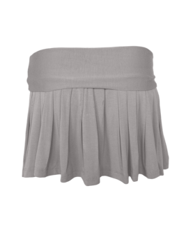 dance pleated mini skirt / earth tones